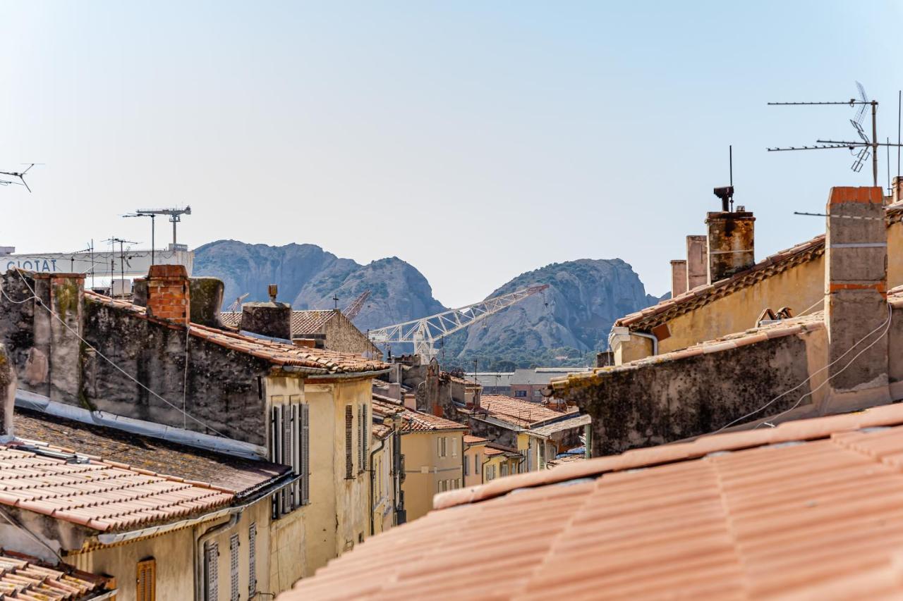 Loft En Ville - Duplex Terrasse Coeur Historique Avec Vue Degagee & Parking Souterrain Offert La Ciotat Exterior foto